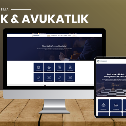Hukuk & Avukatlık Bürosu Teması #2