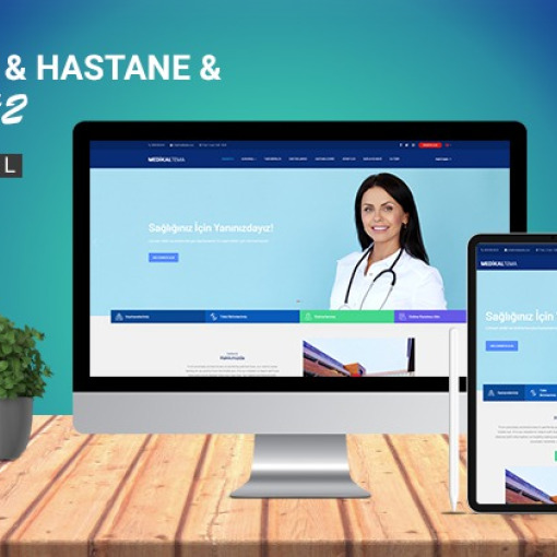 Medikal & Klinik & Hastane Kurumsal Tema #2