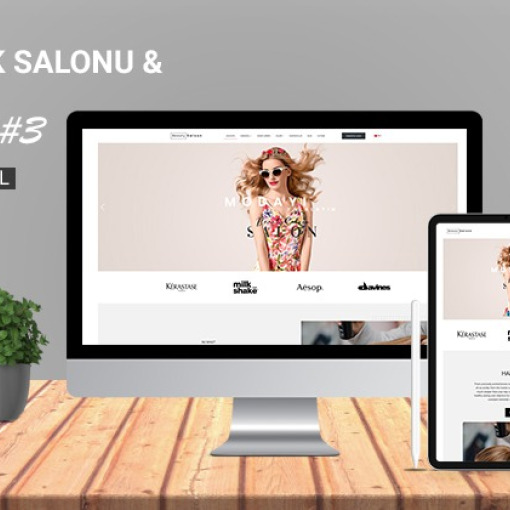 Güzellik & Bakım Merkezi Teması #3