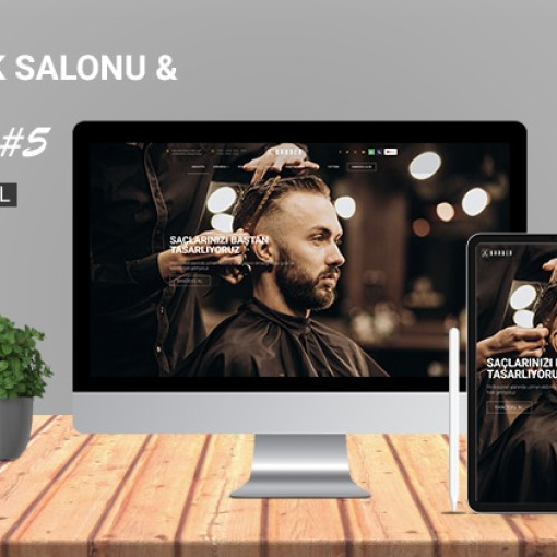 Kuaför & Berber Teması #2