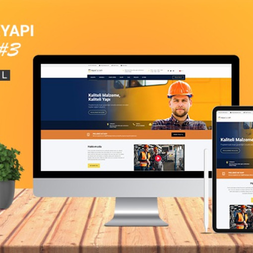 İnşaat ve Yapı Kurumsal Teması #3