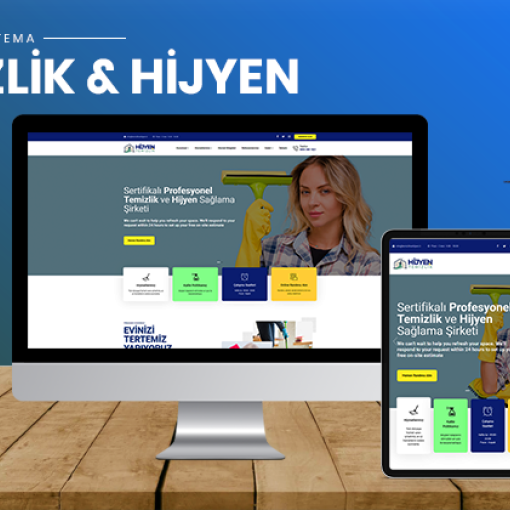 Temizlik Şirketi Kurumsal Teması #1