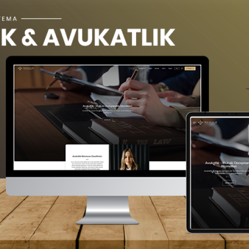 Hukuk & Avukatlık Bürosu Teması #3