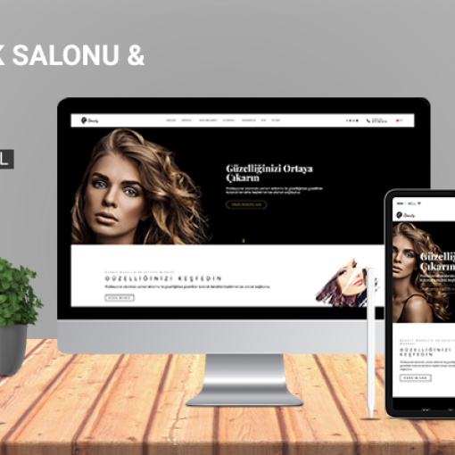 Güzellik & Bakım Merkezi Teması #1