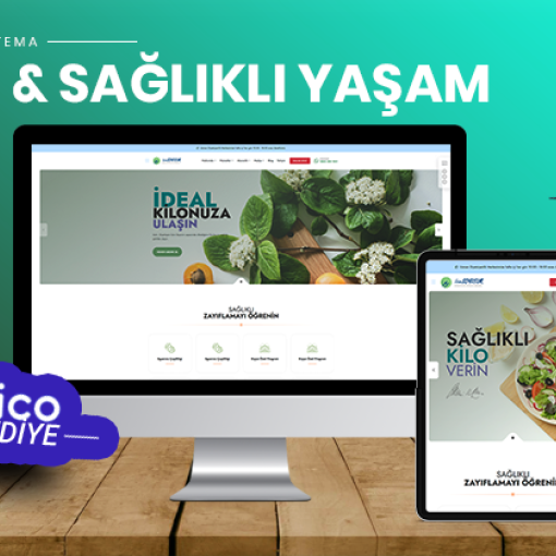 Diyetisyen Kurumsal Teması #2