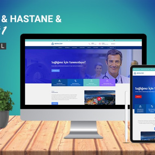 Medikal & Klinik & Hastane Kurumsal Tema #1