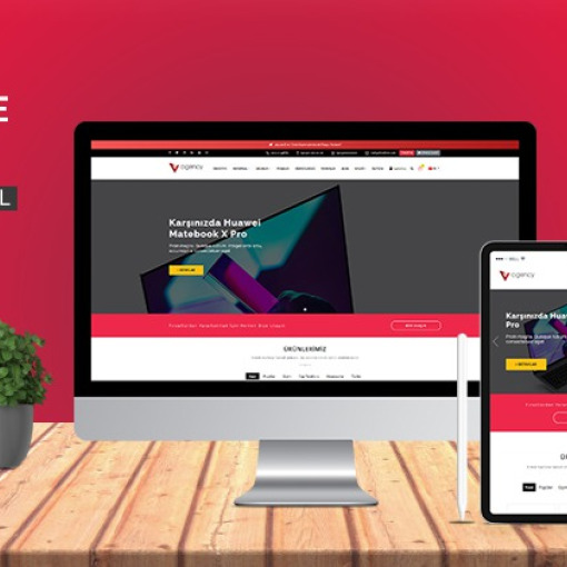 Creative Agency Kurumsal Ürün Satış Teması