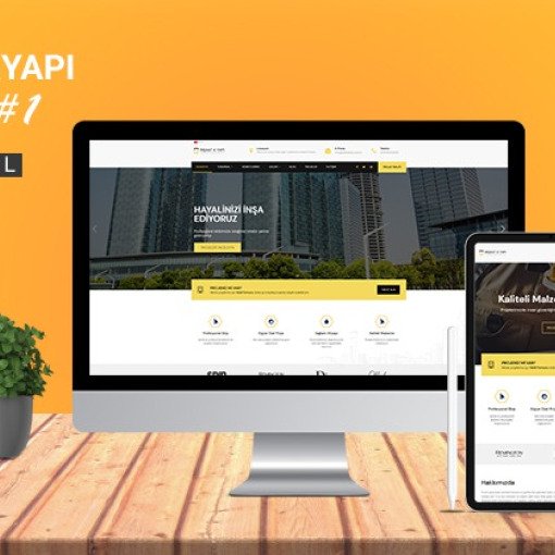 İnşaat ve Yapı Kurumsal Teması #1